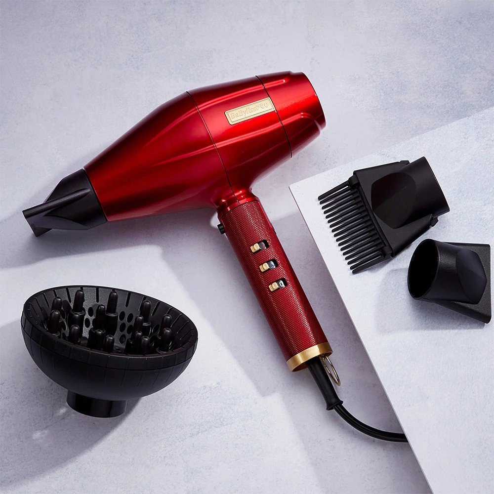 Babyliss Pro 4Artist RedFx Sèche-cheveux FXBDG1E - Sèche-cheveux Numérique 2200W 2 Babyliss Pro 4Artist RedFx Sèche-cheveux FXBDG1E - Sèche-cheveux Numérique 2200W – Image 2