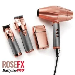 Babyliss Pro Tondeuse De Finition Métallique Sans Fil Avec Pile Lithium-ion FX787RG - Rose Or -Babyliss Pro image 13