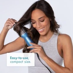 Babyliss Pro Brosse à Air Chaud Compacte "Nano Titanium" 2" - 3 Options De Chaleur Et Puissance Maximal -Babyliss Pro image 149