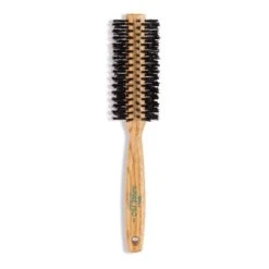 Babyliss Pro Brosse Ronde En Poil De Sanglier "Nature Pro" Avec Manche En Bois De Chêne 744C - Large (2,0cm/0,78")