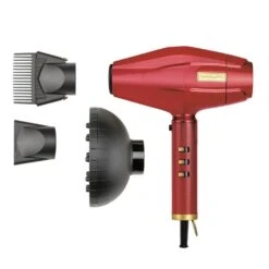 Babyliss Pro Séchoir Turbo Haute Performance "Influencer Collection RedFX Dryers" 1875 Watts - Rouge -Babyliss Pro image 178