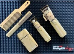 Babyliss Pro Lame De Rechange Pour Tondeuse FX787 Extra-plate Réglable à Zéro "FX707Z" DLC/Titanium - Or -Babyliss Pro image 265