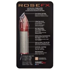 Babyliss Pro Tondeuse Métallique Sans Fil Avec Pile Lithium-ion FX870RG - Rose Or -Babyliss Pro image 276