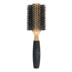 Babyliss Pro Brosse Ronde En Poil De Sanglier "Nature Pro" Avec Manche En Bois De Chêne Recouvert D'éponge 745-SC - X-Large (2,0cm/0,78")