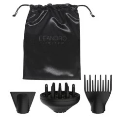 Babyliss Pro Séchoir Professionnel Avec Capteurs Sensitifs Et Poignée Pistolet "Leandro Limited" Technologie Ionique Au Carbone 1875 Watts - Noir -Babyliss Pro image 94